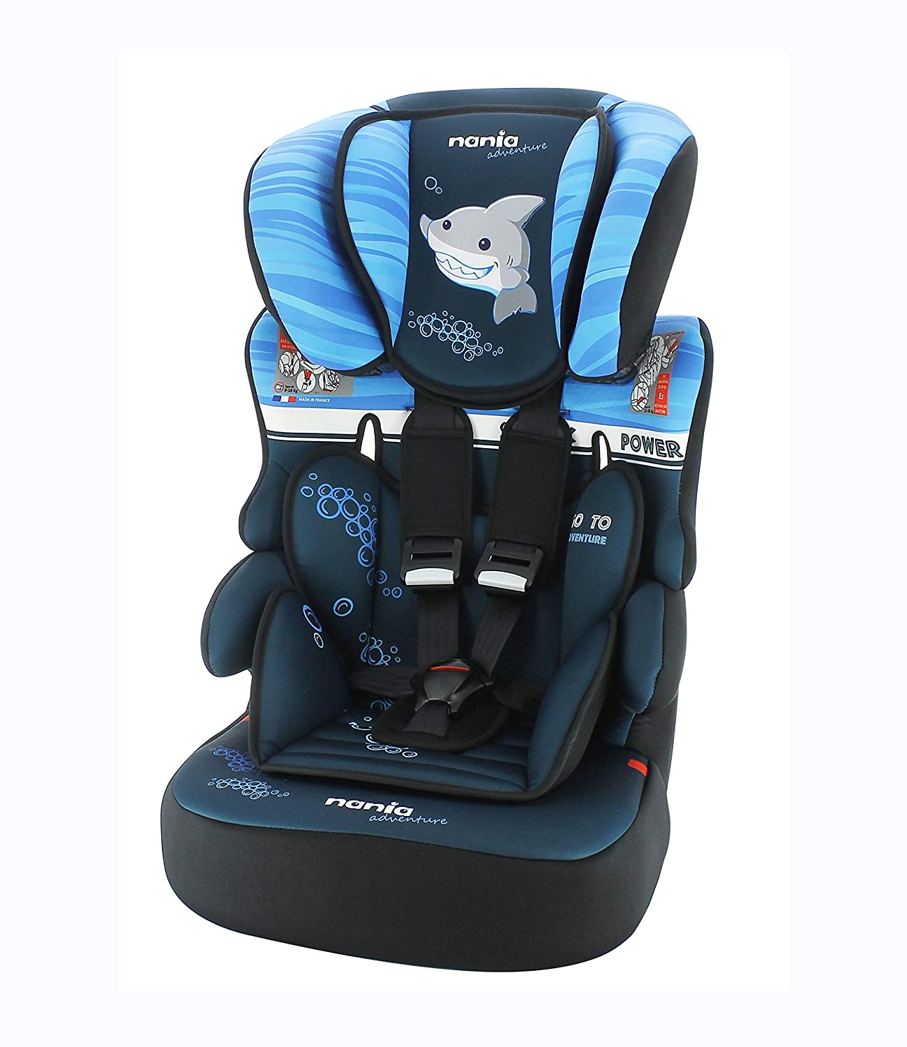 Nania Beline Group 1/2/3 Car Seat with Side Protection Made in France