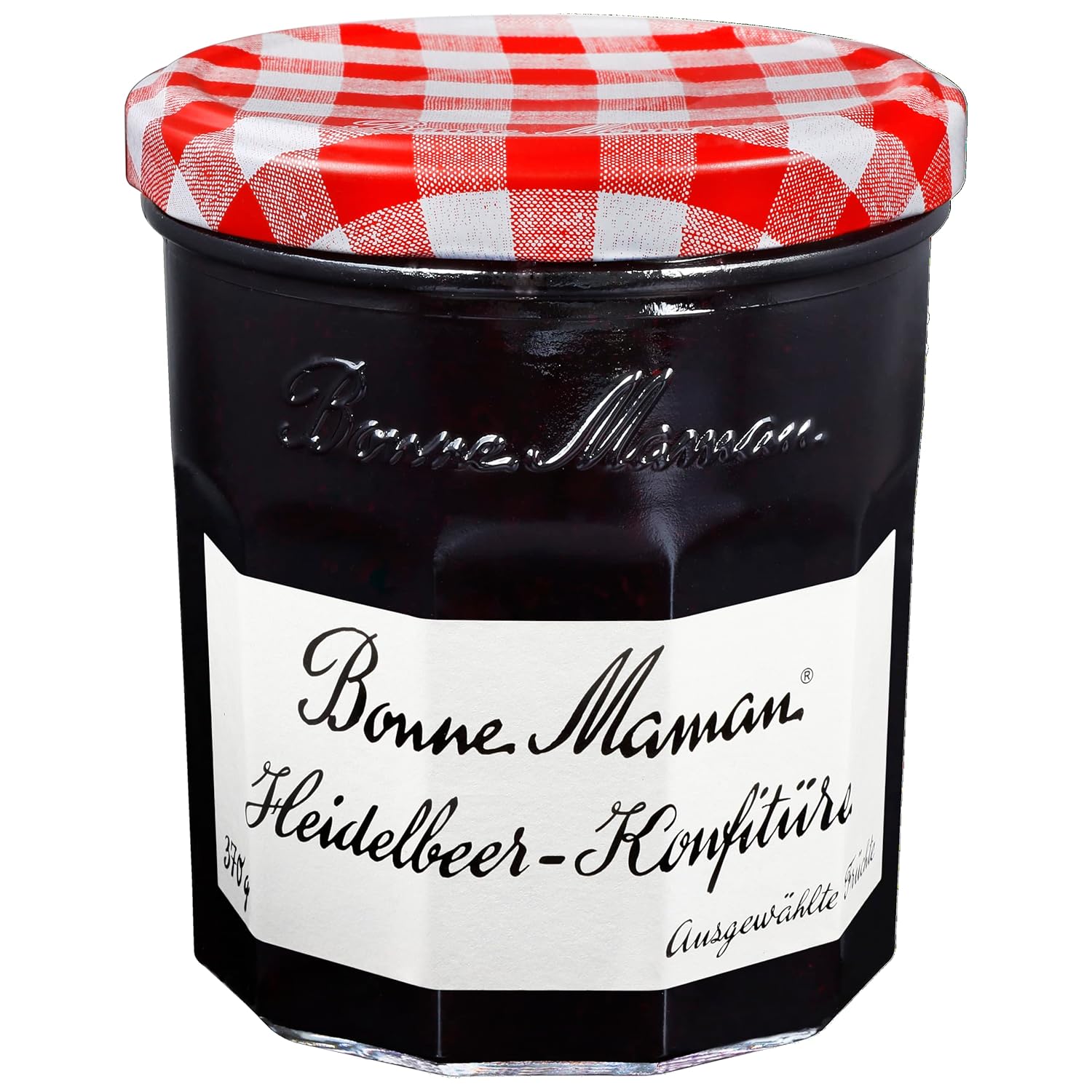 Bonne Maman Blueberry Jam Extra, 370 g (Pack of 1)