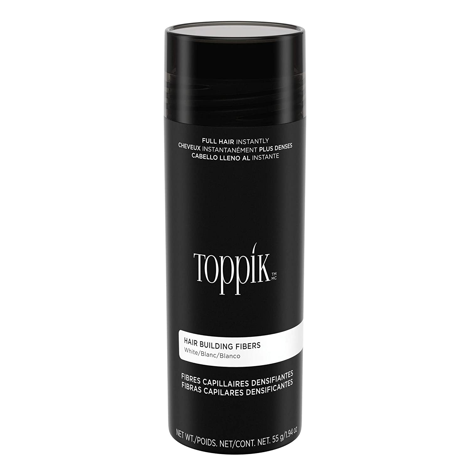  TOPPIK Hair Building Fibers white, 55 g, ‎white