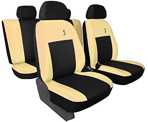 \'For AUDI A4 B6 to 2006 Eco Leather Seat Covers \"Road 7 Colours.
