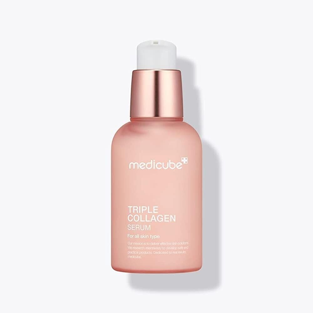 Medicube Triple Collagen Serum, Firming Care for All Skin Types, Moisturizing and Plumping Formula