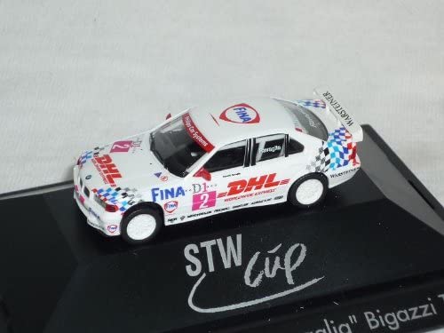 Herpa B-M-W 318I 3-Seater E36 Saloon White Stw Cup Dtm Roberto Ravaglia Big