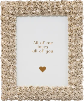 PARADISE picture frame rose 13x18 cm wedding, 1 pc