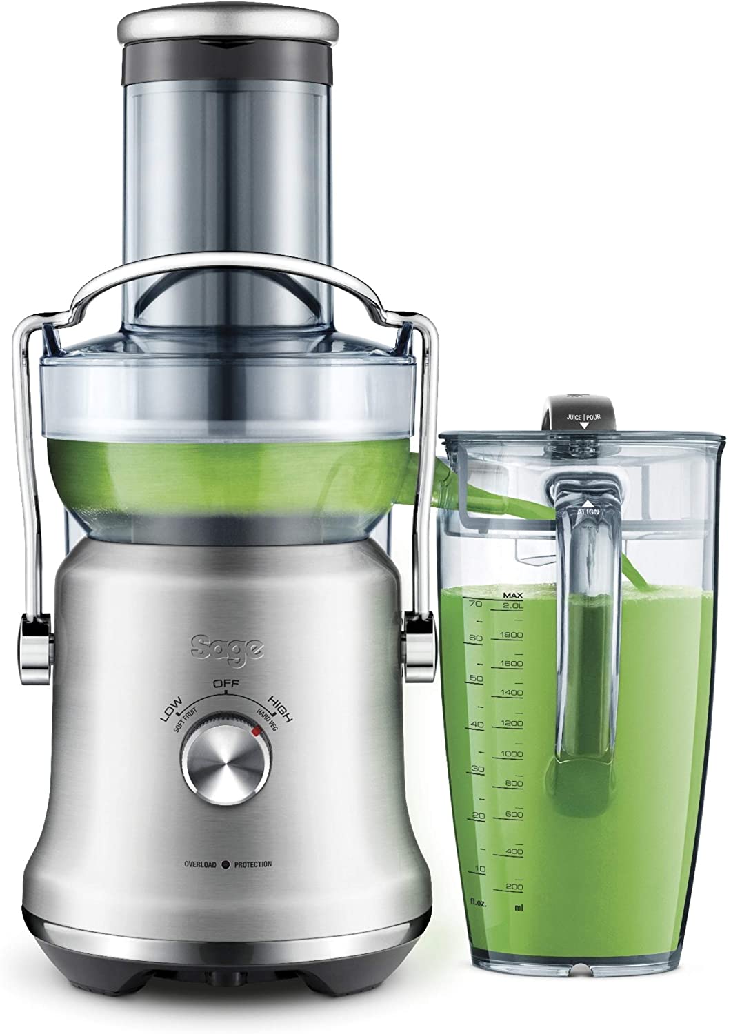 Sage SJE530BSS The Nutri Juicer Cold Plus 1300W Brushed Stainless Steel