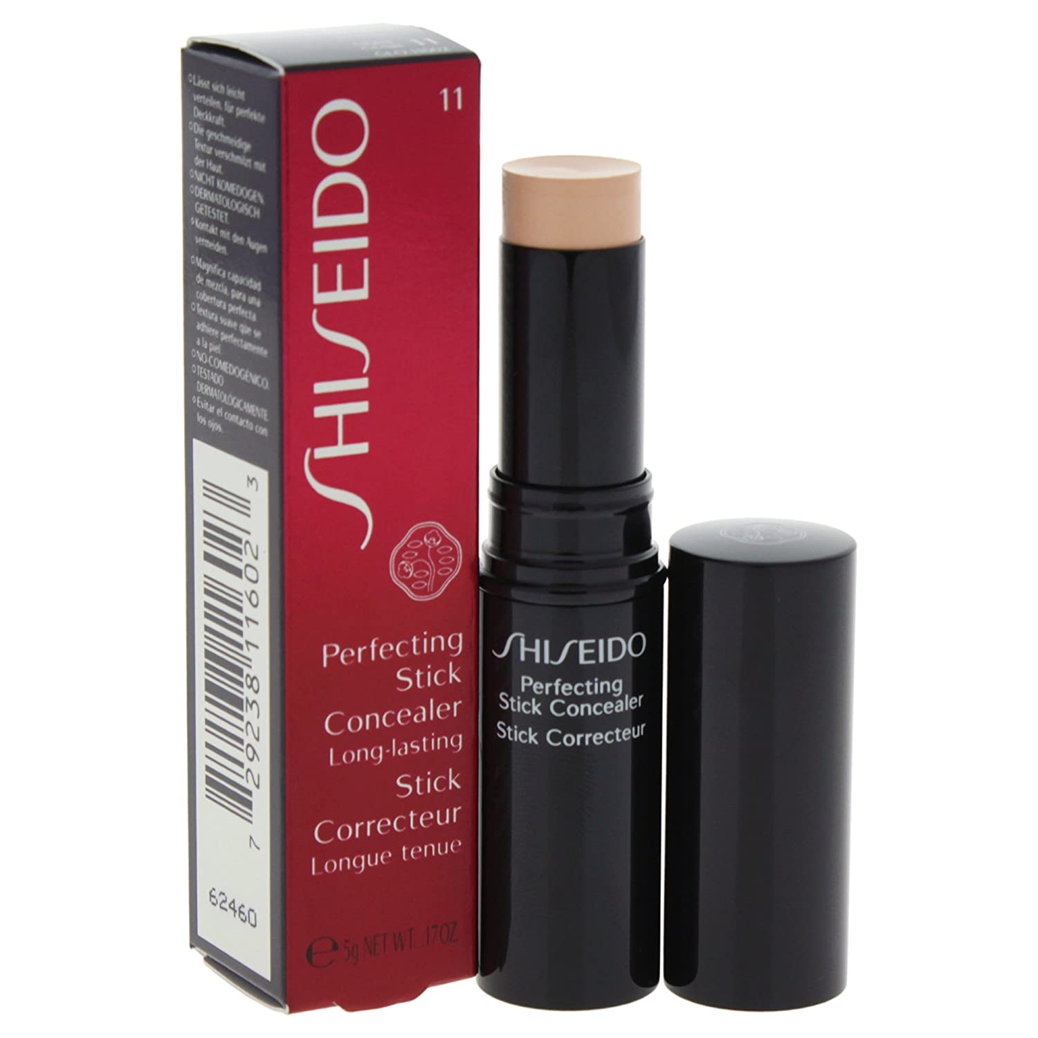 Shiseido Perfecting Stick Concealer Unisex 5 g Colour 11 Light Pack (1 x 0.026 kg), ‎colour: