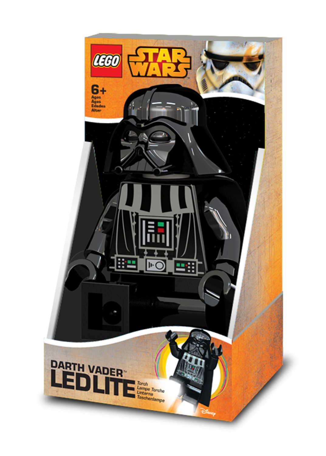 Lego Star Wars Mini Torch, 7.6 Cm, Darth Vader - 20 Cm