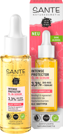 Sante Serum Care Taker mit Bio-Wildrose & Squalan, 30 ml