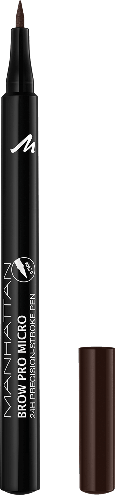MANHATTAN Cosmetics Eyebrow Pencil Brow Pro Micro Pen, Dark Brown 003, 1 Ml