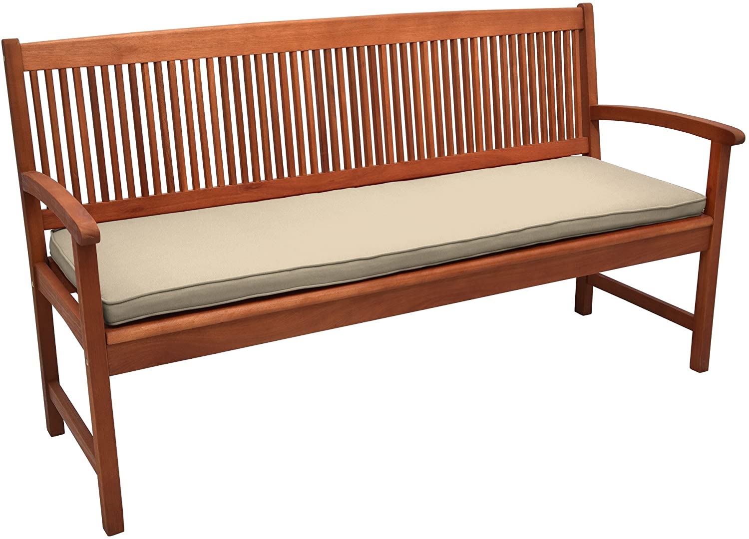 Beautissu Bench Cushion Base Bk, Comfortable Cushion For Garden Bench With 