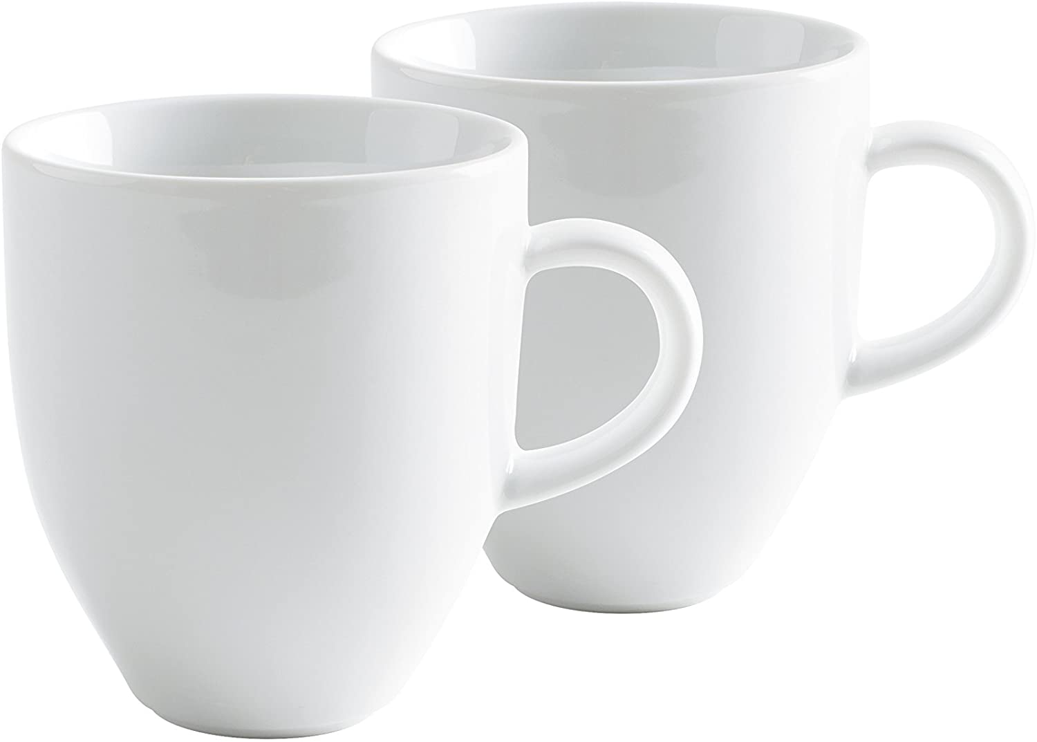 Kahla Cafe Sommelier Large Mug, White Color, Set Of 2 Pieces