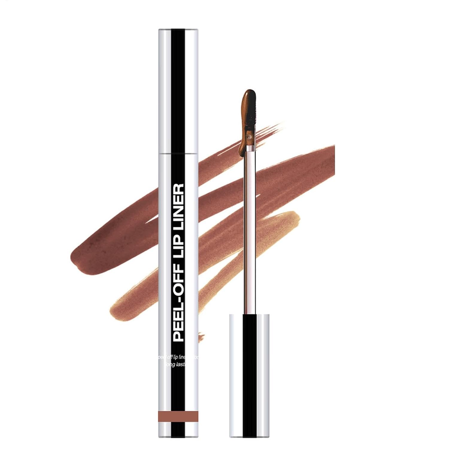 Peel Off Lip Liner Lip Tint - Matte finish tattoo lip liner, long lasting, highly pigmented, smooth and smudgy formula Peel off the lip stones for women