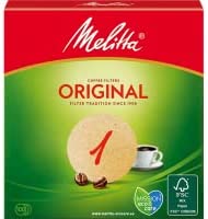 Generisch 1000 x Melitta Original Round Filter Size 1 Filter Bag / Coffee Filter Natural Brown (Melitta Size 1 Round Filter, 1000 Filters)