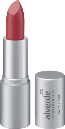 alverde NATURKOSMETIK Lipstick Color & Care Cherry 08, 4.6 g