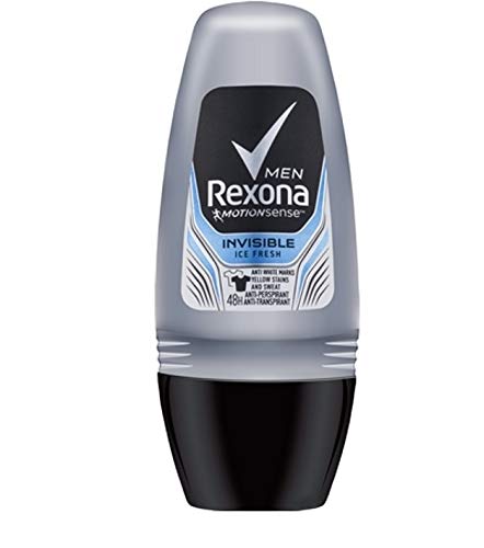 \'\"Invisible Ice 6 x Rexona Men\'s Roll-On Deodorant Fresh Motion Sense – 50 ml