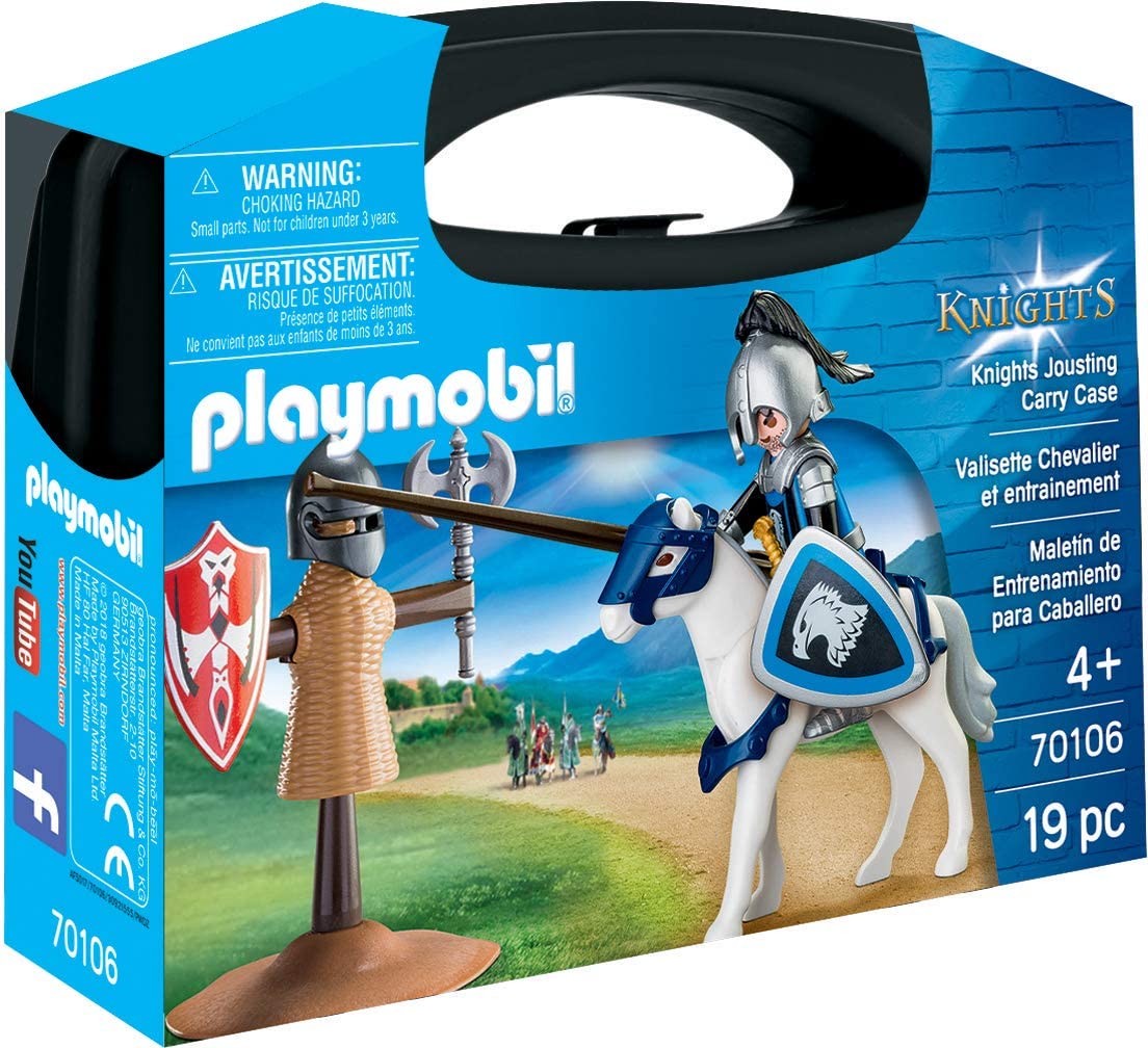 Playmobil 70106 Knight And Training Suitcase