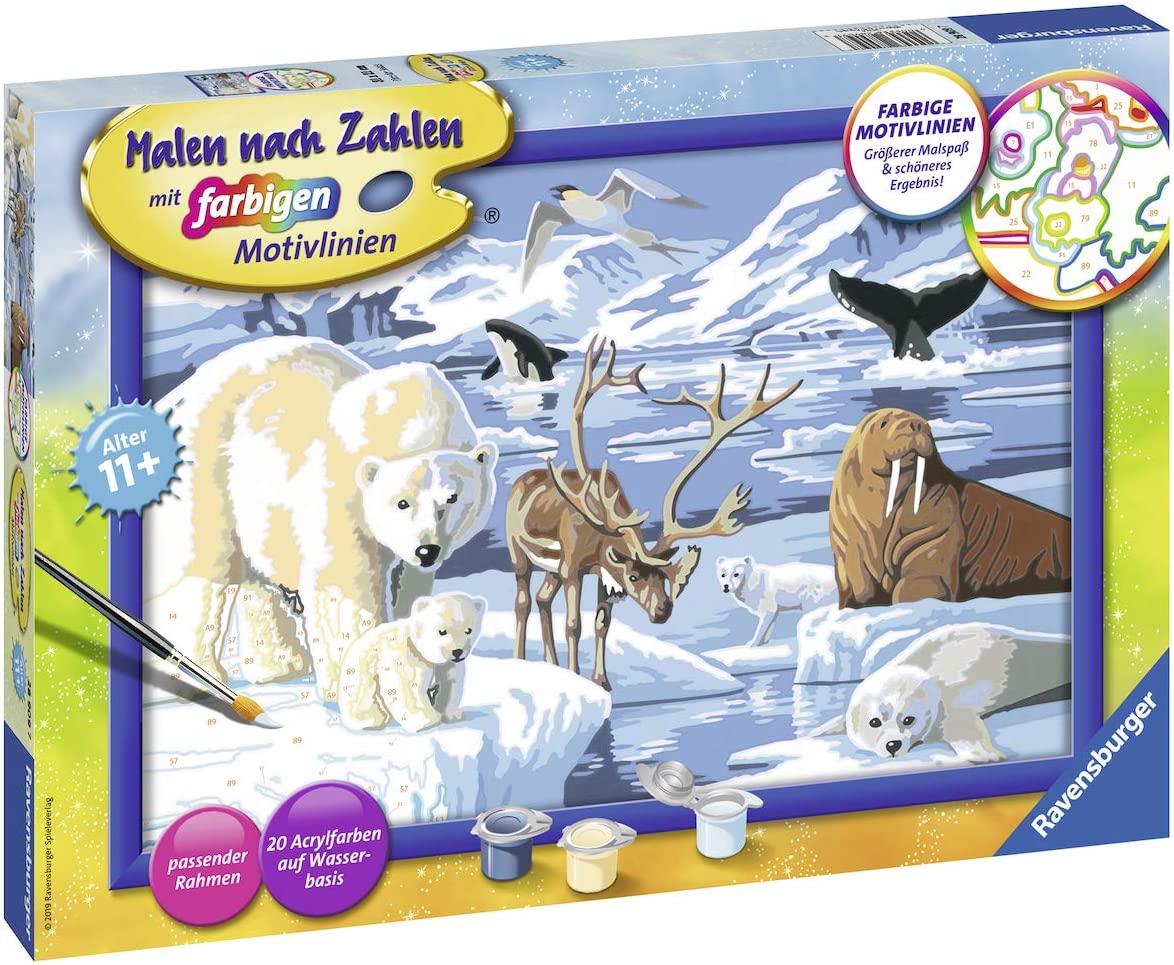 Ravensburger Multi-Coloured Jigsaw Puzzle, Animals Of The Arctic, -