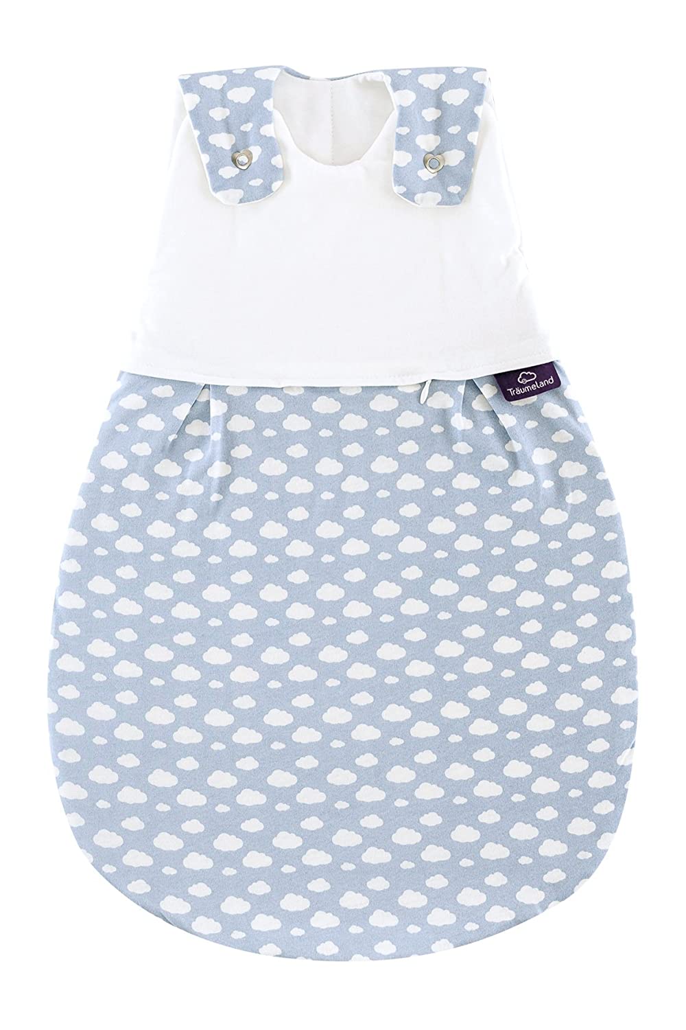 Träumeland S0100405 Outdoor Sleeping Bag Liebmich Cloud Blue, Size 6 to 9 Months, Multi