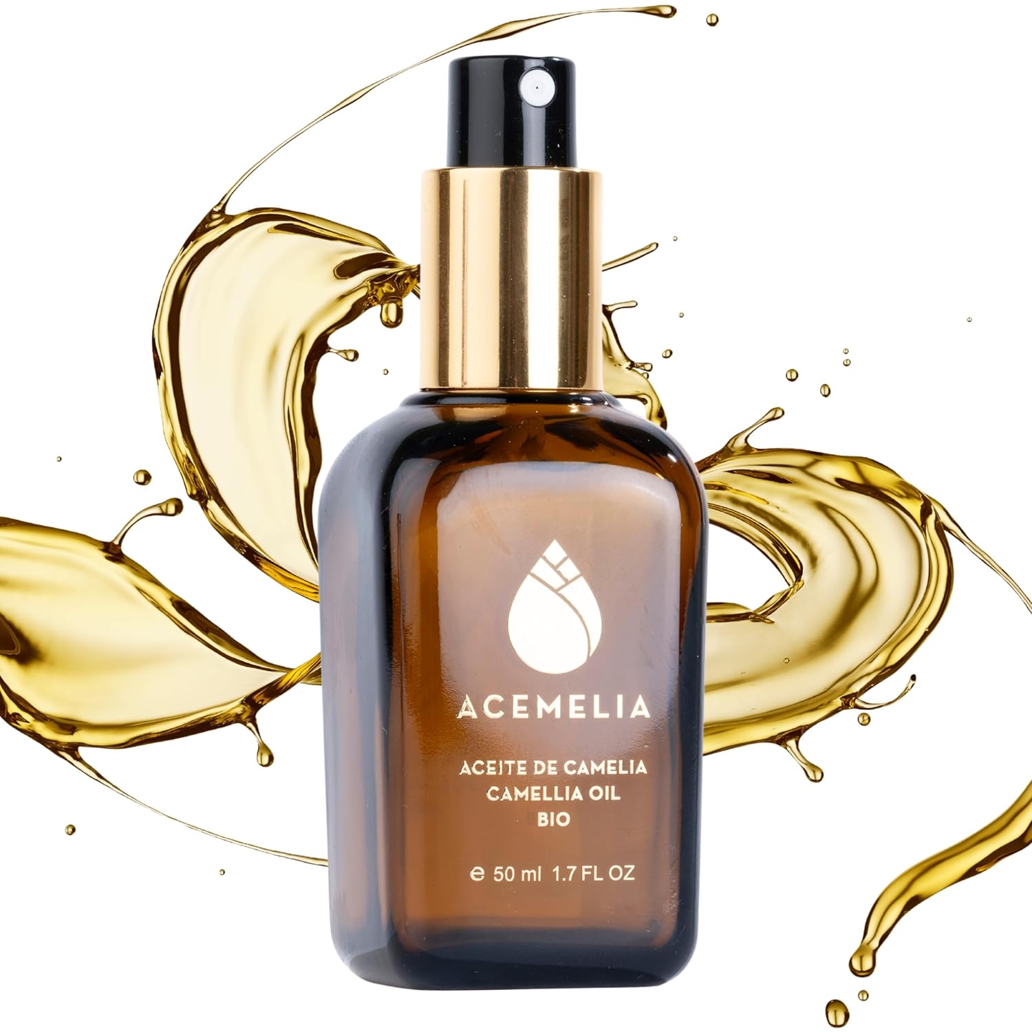 CAMELLIA OIL Premium Quality - 50ml - Natural care for body, face and hair - 100% pure
