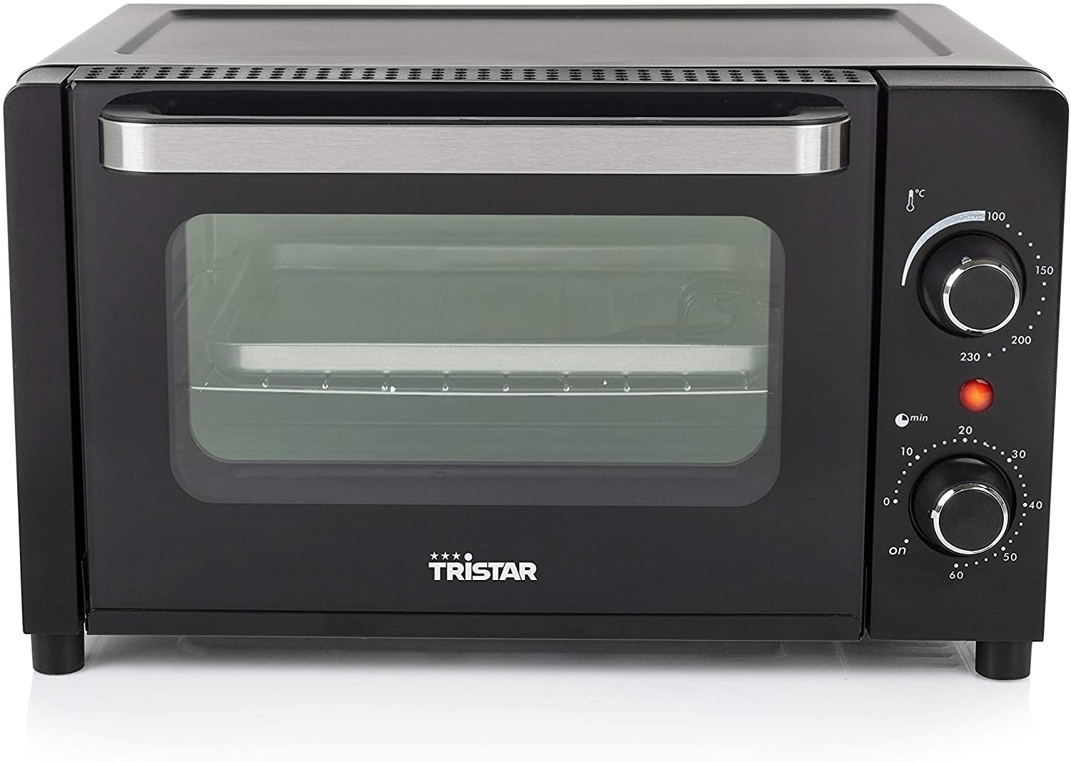 Tristar OV-3615 Mini Oven for Grilling, Baking and Toasting, 60 Minute Time