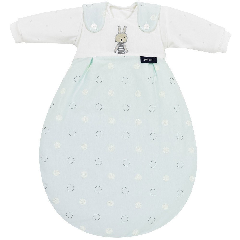 ALVI Baby Mäxchen Baby Sleeping Bag Single Jersey Pastellmint Size 80/86