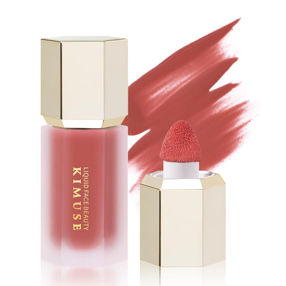 Kimuse Gel Cream Blush, Liquid Blush, Natural Look, Dewy Finish Liquid Blush, Makeup, 4 ml (Beilive-Nude Sheer)

