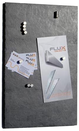 Pin Board/Memo Magnet Board, Made Of Slate 40 Cm X 25 Cm