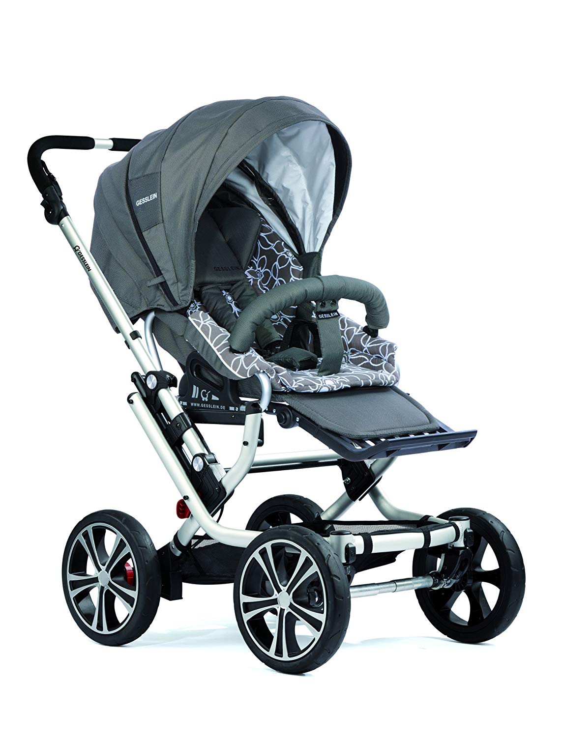 Gesslein F10 Air + Anodised Frame and Soft Carry Cot C1