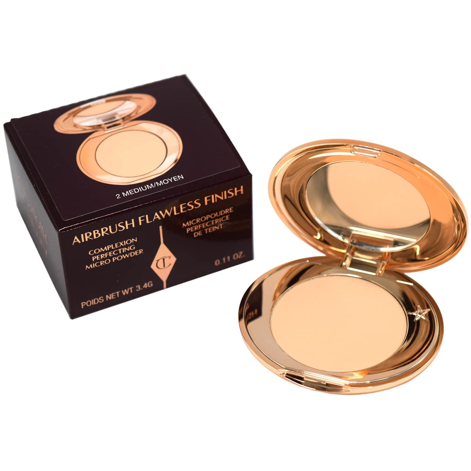 Charlotte Tilbury Travel Size Airbrush Flawless Finish (Medium), ‎medium