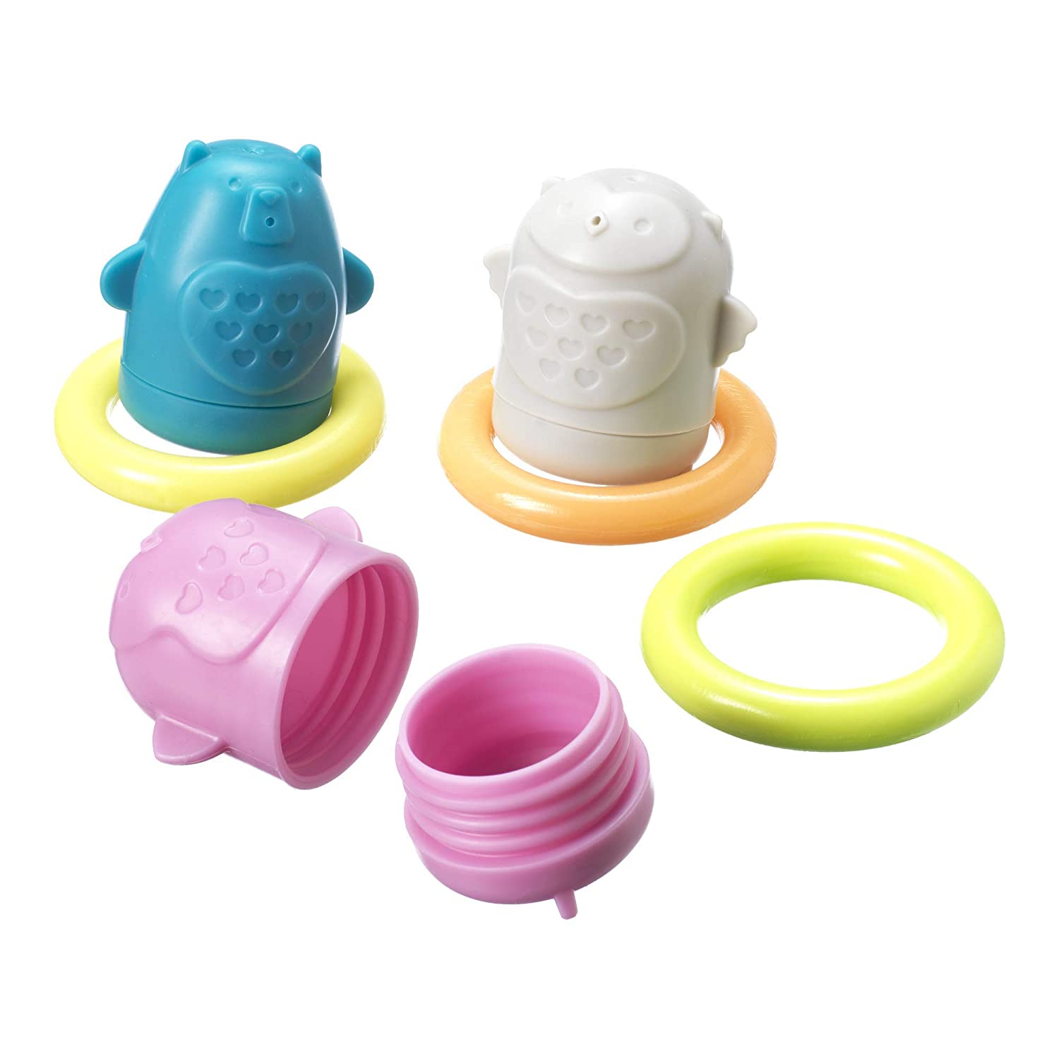 Tommee Tippee 491009 Splashtime Assortment - Squirtee Squirting Toy, Multi-Colour, 112 g