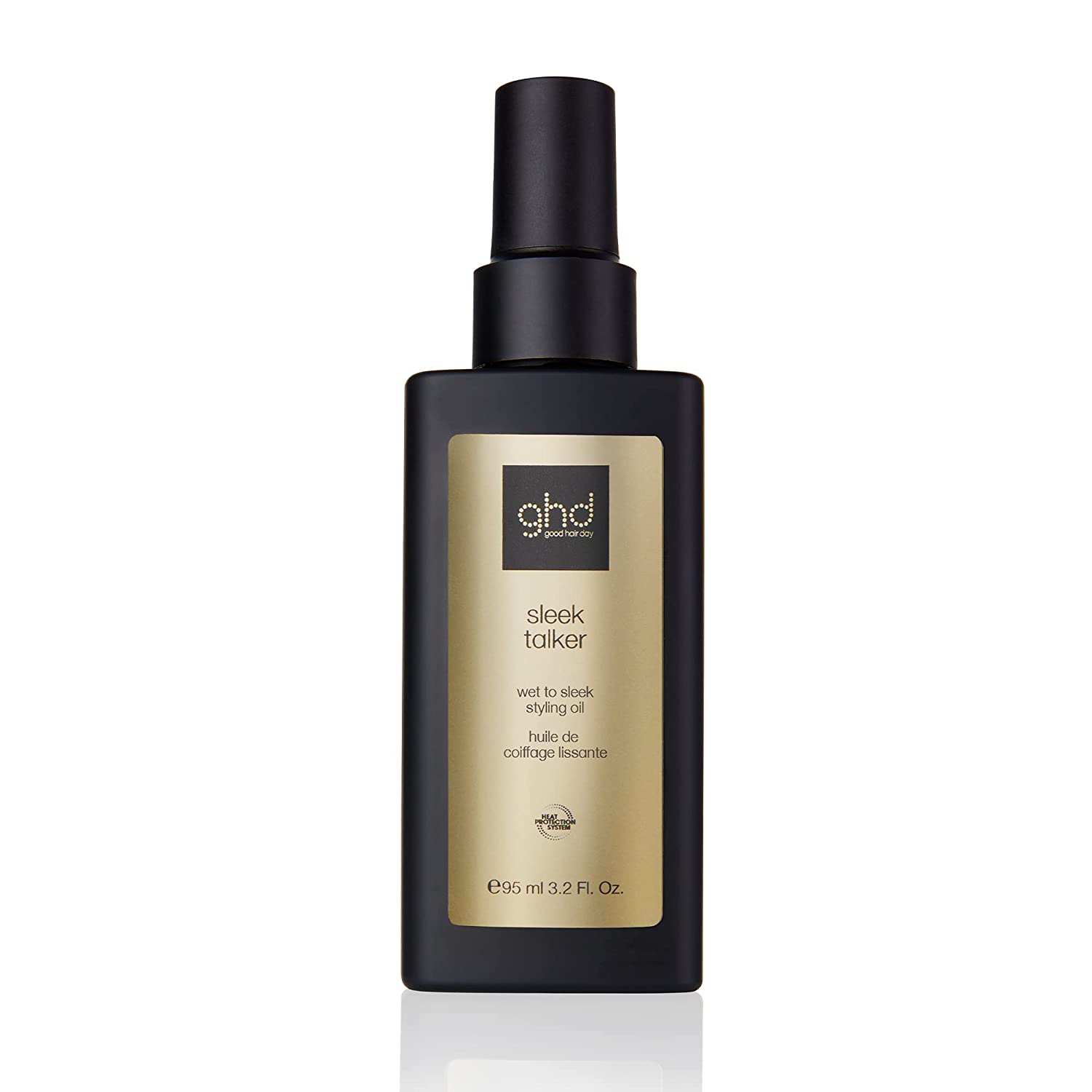 Ghd Sleek Talker Wet to Sleek Styling Oil with Heat Protection, Nourishing Argan Oil that keeps hair smooth and supple for up to 72 hours
