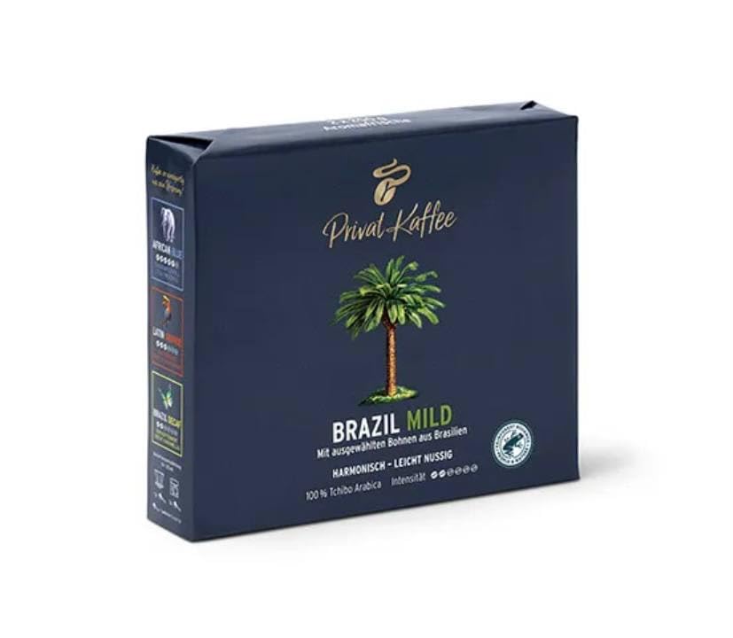 Privat KaffePrivat Coffee Brazil Mild (2 x 250 g) 500 g Ground