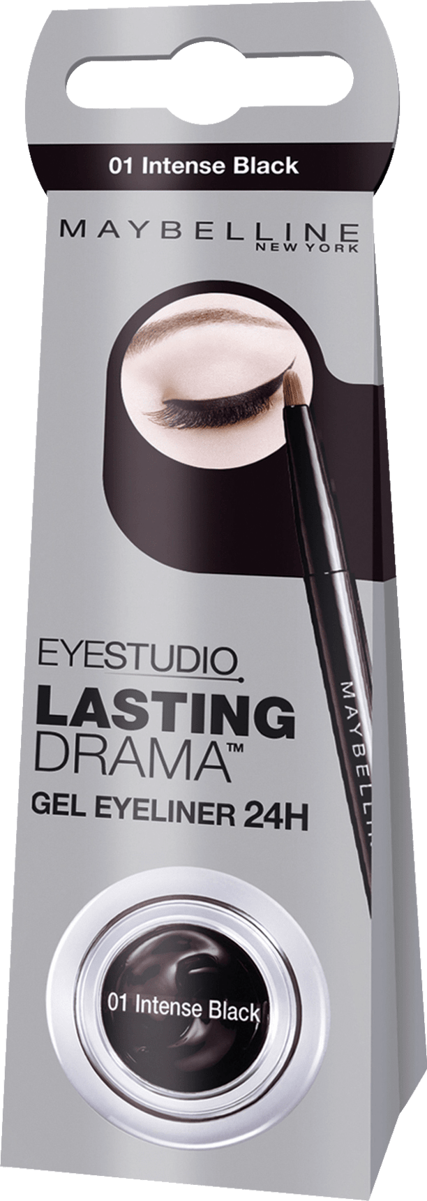 Maybelline Lasting Drama Gel Eyeliner Black, 3 G
