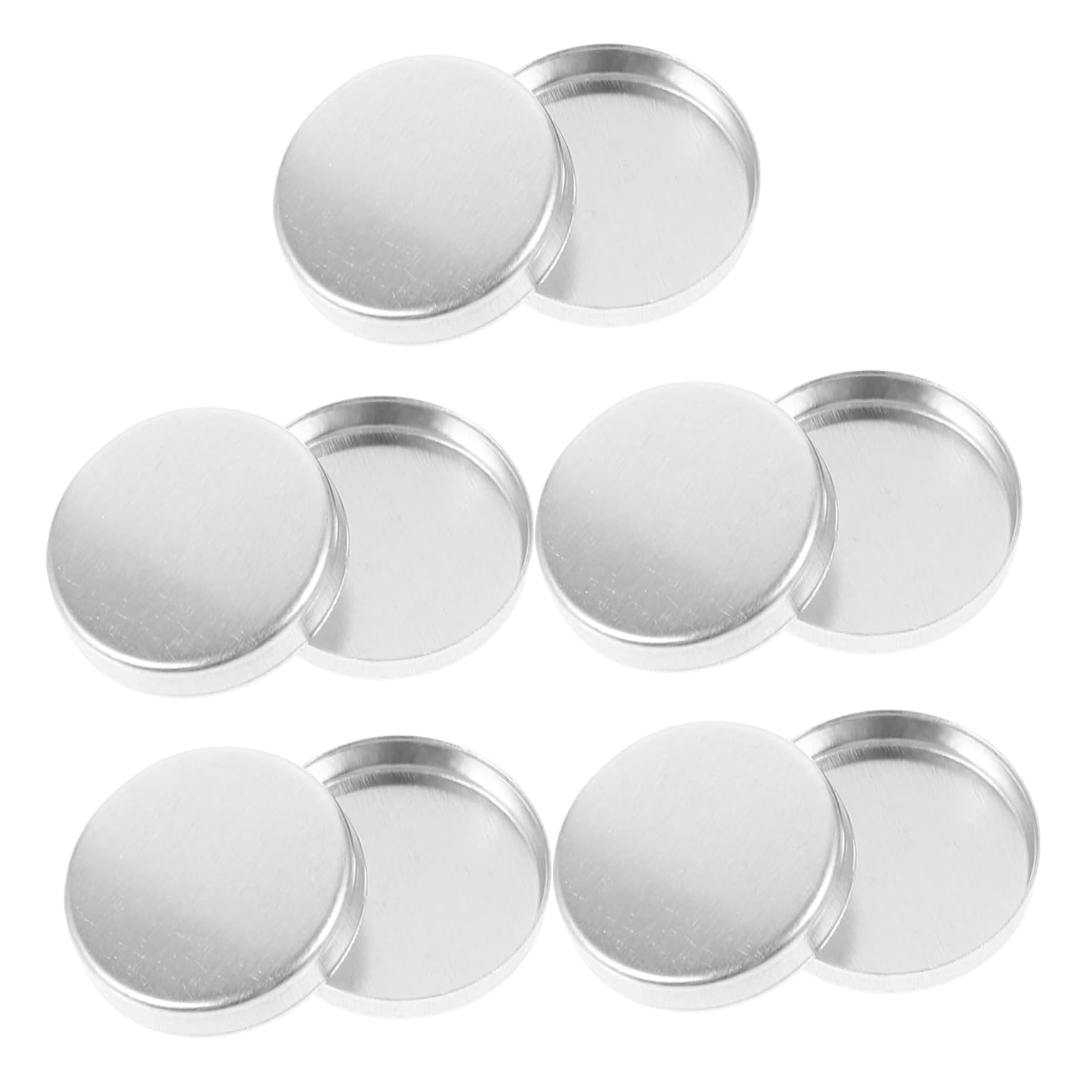 BELLIFFY Empty Eyeshadow Pans Make Up Holder for Individual Eyeshadow and Lipsticks Round 20 mm Eyeshadow Boxes for DIY Cosmetic Organization