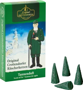 Decorate & furnish incense cones, pine scent, 24 pcs