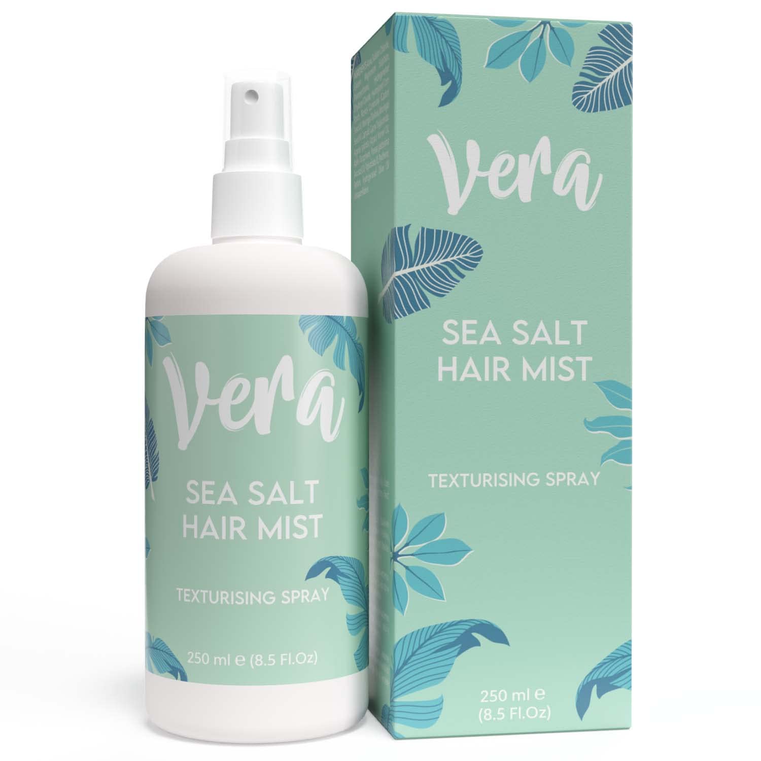 VERA Sea Salt Spray Hair Product - Nourishing Salt Water Spray for Fuller Hair with Beach Wave Look, Seasalt Spray with Argan Oil Hair Renewation, Sea Water Hair Spray, Salt Water Hair Spray [250 ml]