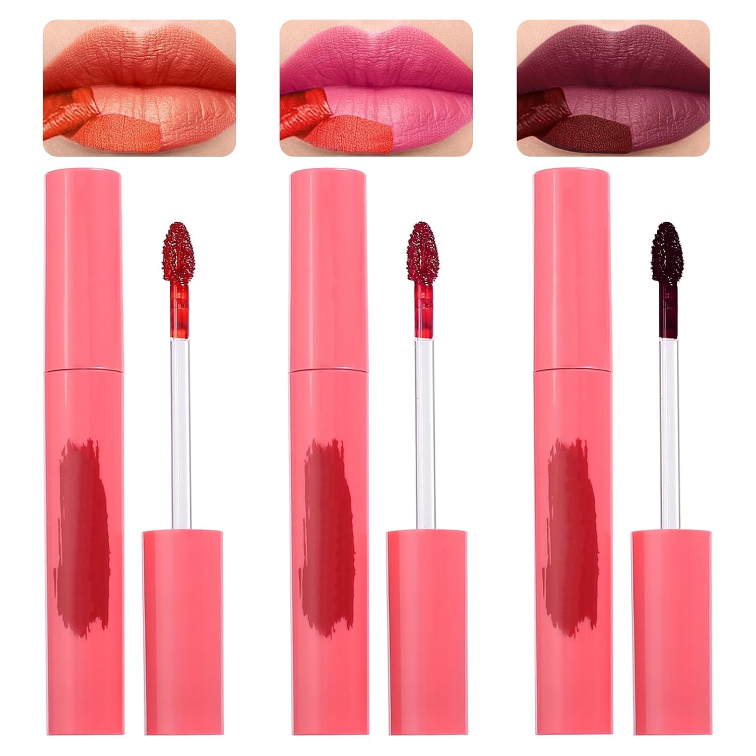 Lip Tint Peel Off Lip Stain Peel Off Lip Stain Permanent Lip Tint Lip Tattoo Peel Off Lip Tattoo Lip Tattoo Lip Tattoo Lip Tattoo Lip Tattoo for Peel Off Lip Liner Tattoo Lipstick Pack of 3