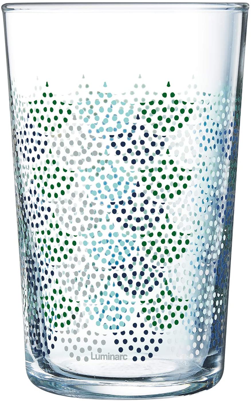 Luminarc P0629 ARTIFICIA Mug, Glass, Green