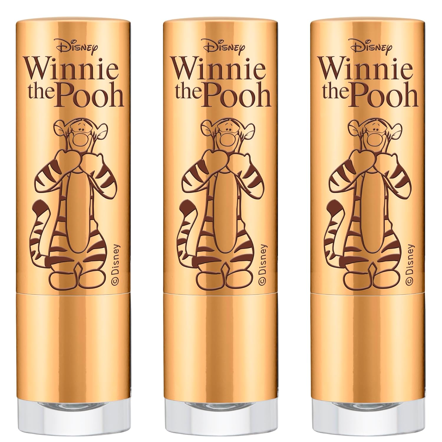 Catrice Disney Winnie the Pooh Lip Balm, No. 030, Brown, Vegan, Paraben-Free, No Microplastic Particles, Nanoparticles Free, Pack of 3 (3 x 3.2 g)