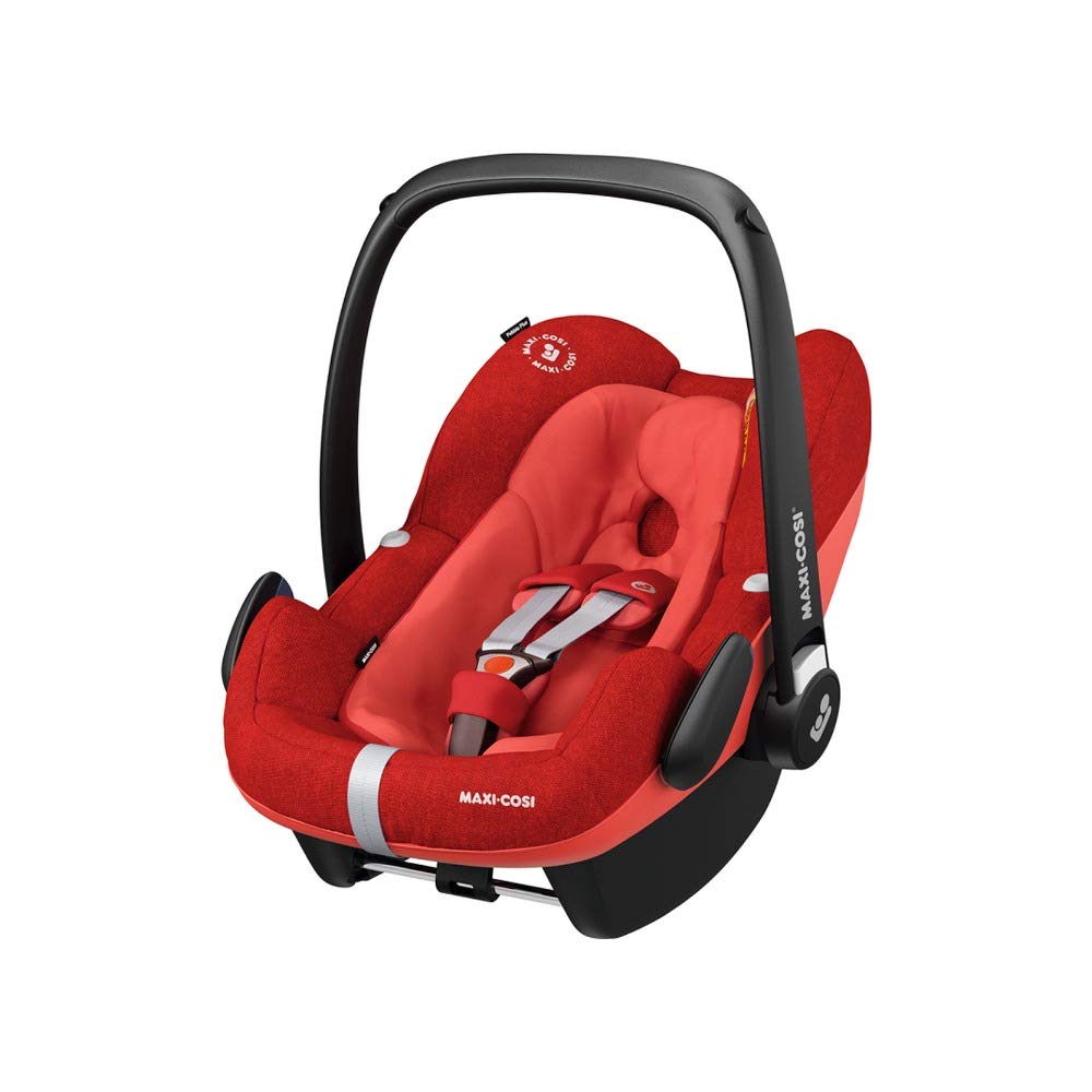 Maxi-Cosi Pebble Plus Baby Seat, Group 0+ i-Size Child Seat (0-13 kg), From Birth To Approximately 12 Months - Suitable For FamilyFix One Base Station Baby car seat