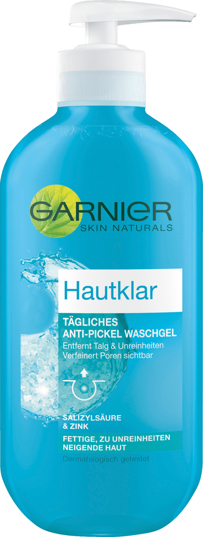 Garnier Hautklar Cleansing Gel Skin Clear Anti-Pimple, 200 Ml