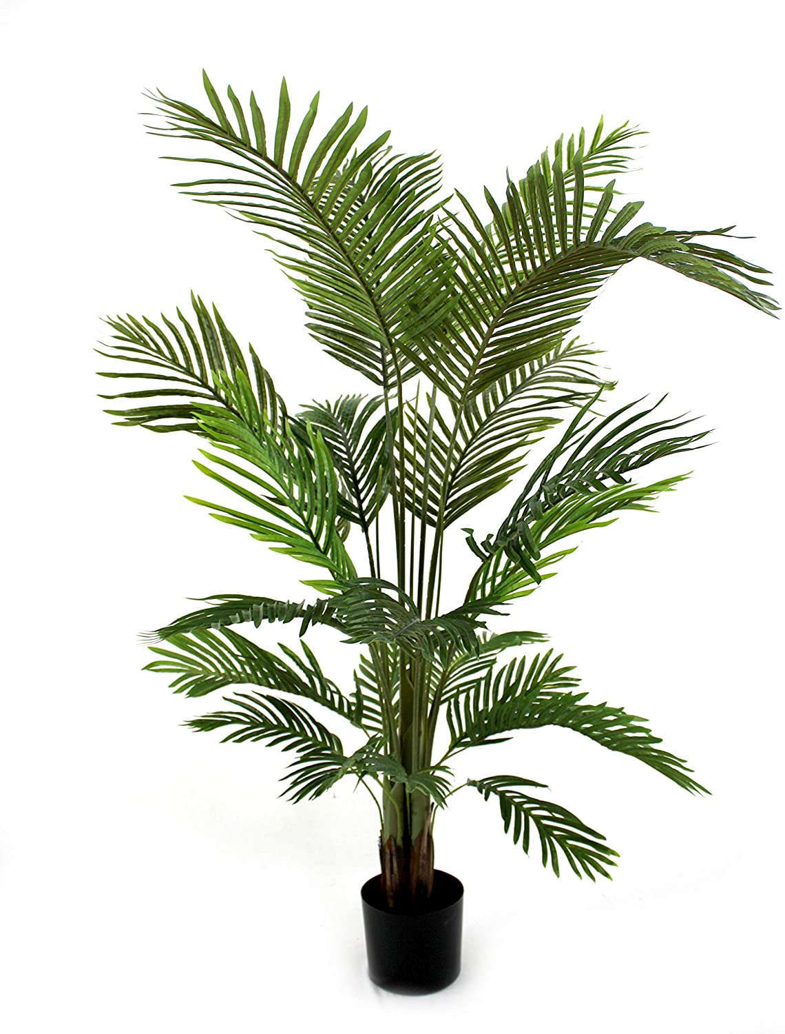 Daro Deco Artificial Plant Areca Palm In Black Pot