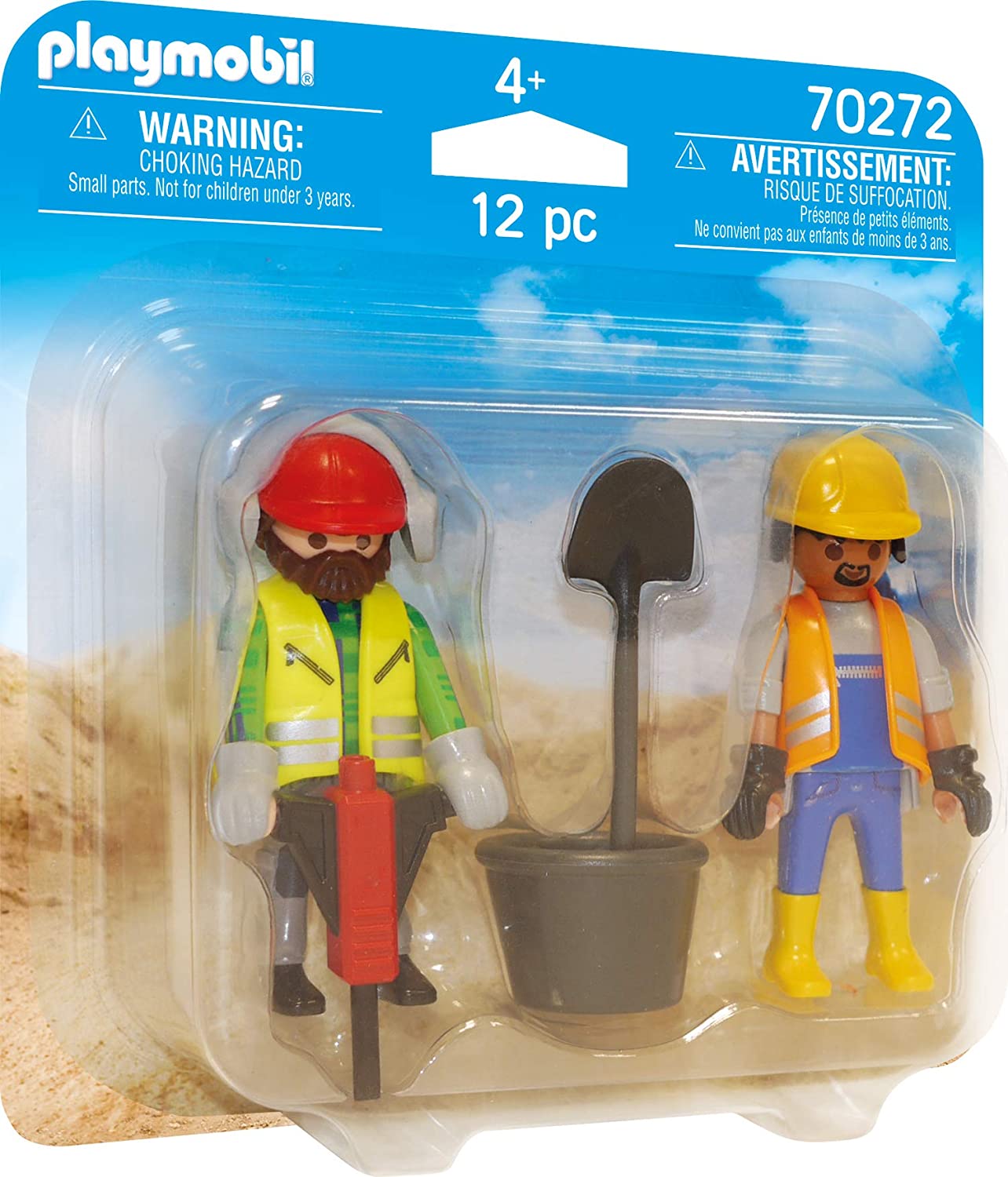 Playmobil Duopacks 70272 Two Construction Workers From 4 Years