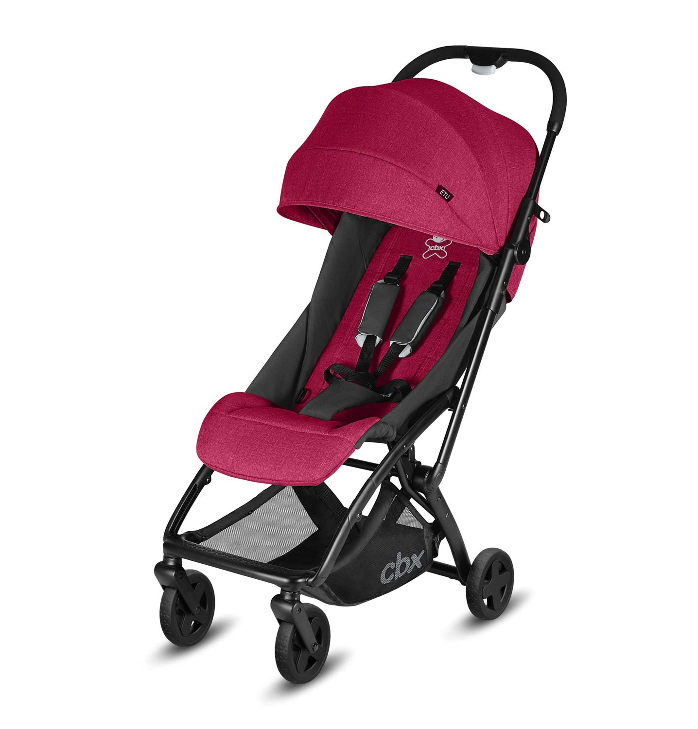 cbx Ultra Compact Buggy Case with Rain Cover from Birth to 15 kg Crunchy Red
