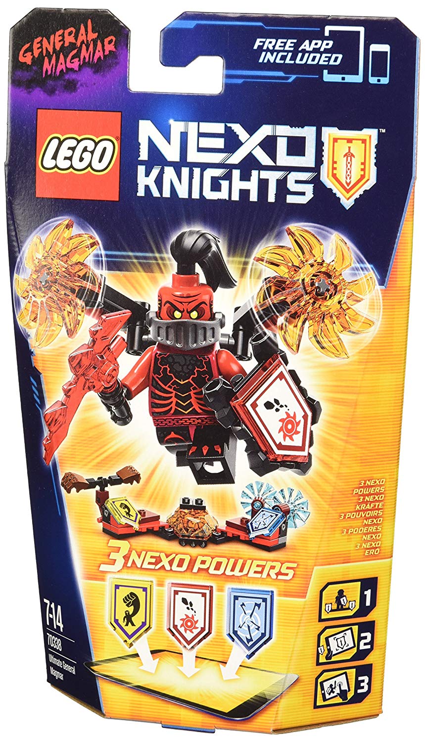 Lego Nexo Knights 70338 Ultimate General Magmar