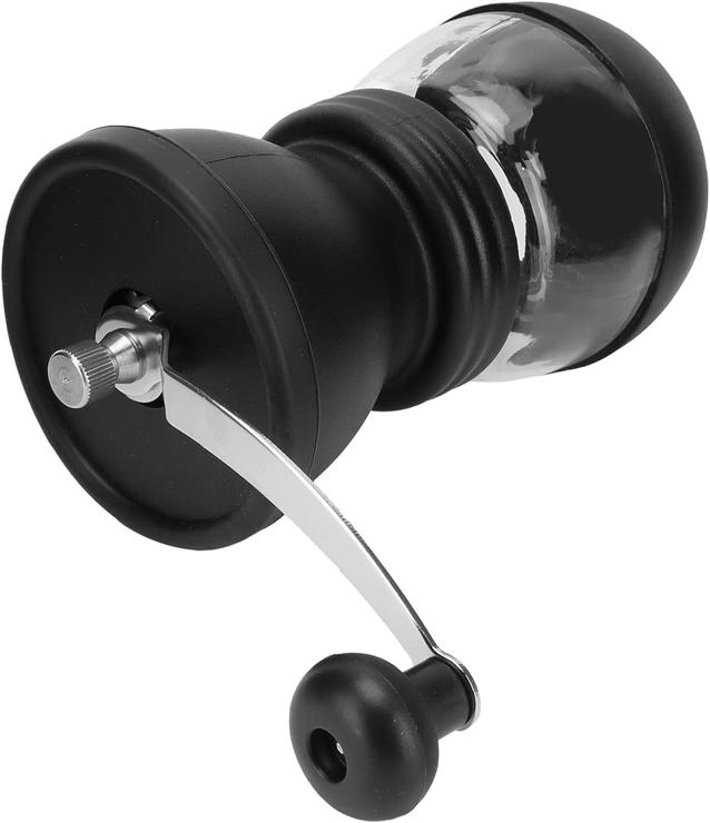 Lazmin112 Hand Crank Coffee Grinder, Adjustable Coffee Beans Ceramic Digging Mill, Household Coffee Bean Mill, Suitable for Camping and Home Use