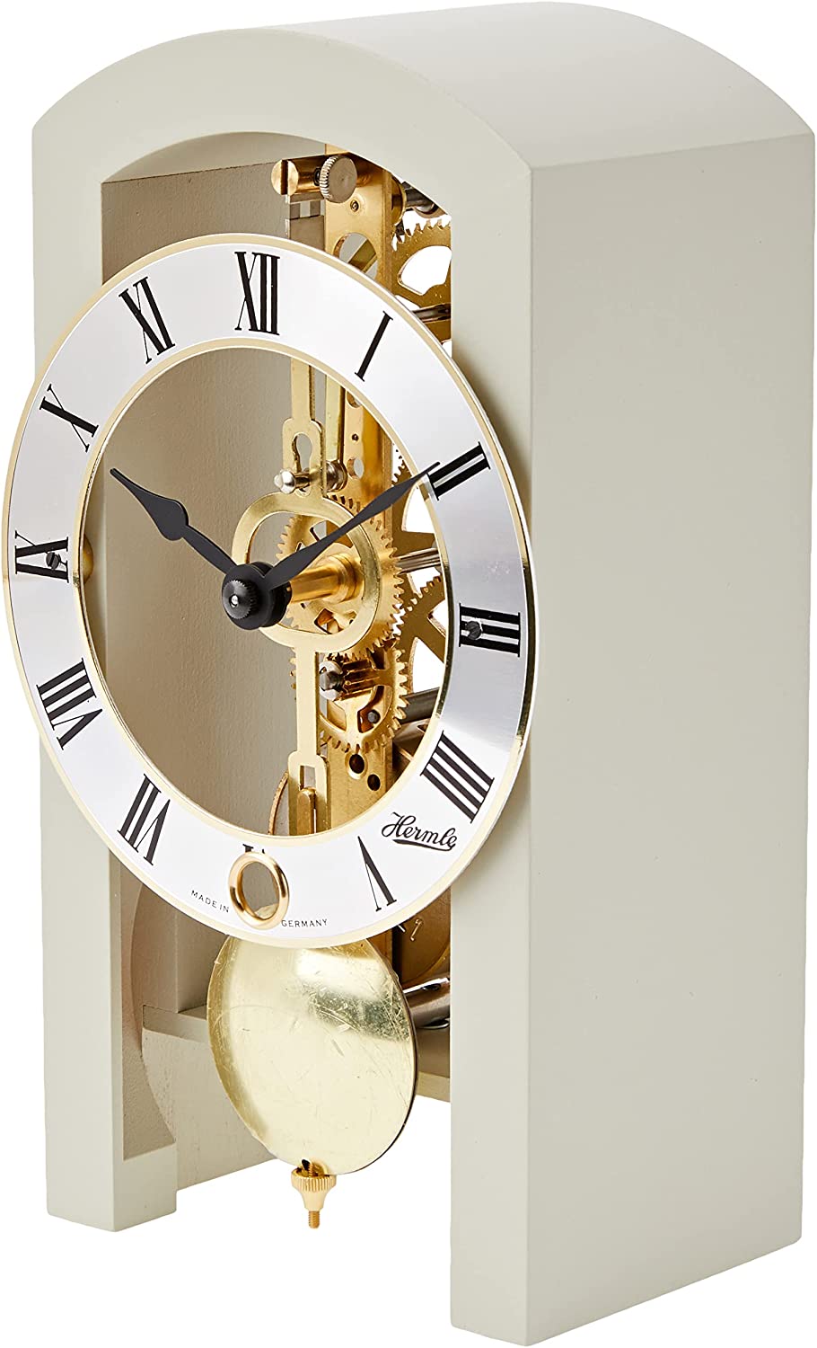 Hermle Pendulum Clock Skeleton Taupe - (23015-D10721)