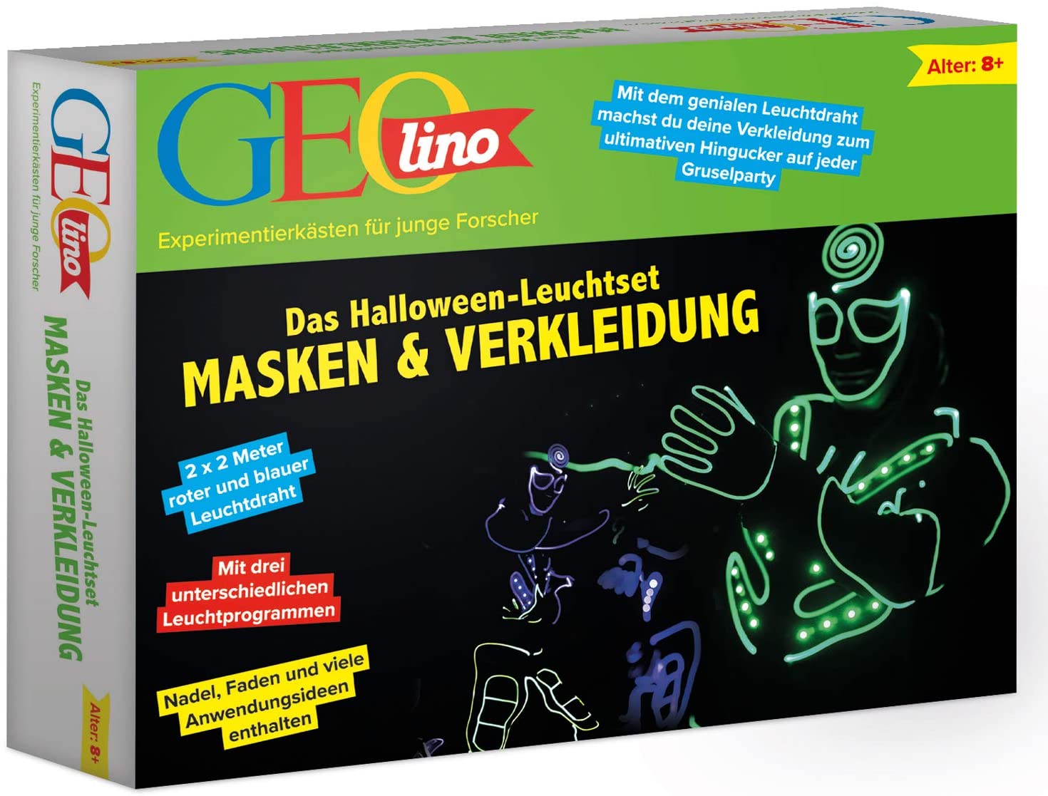 Franzis Geolino Light Set Masks And Fancy Dress The Eye-Catcher At Any Hall