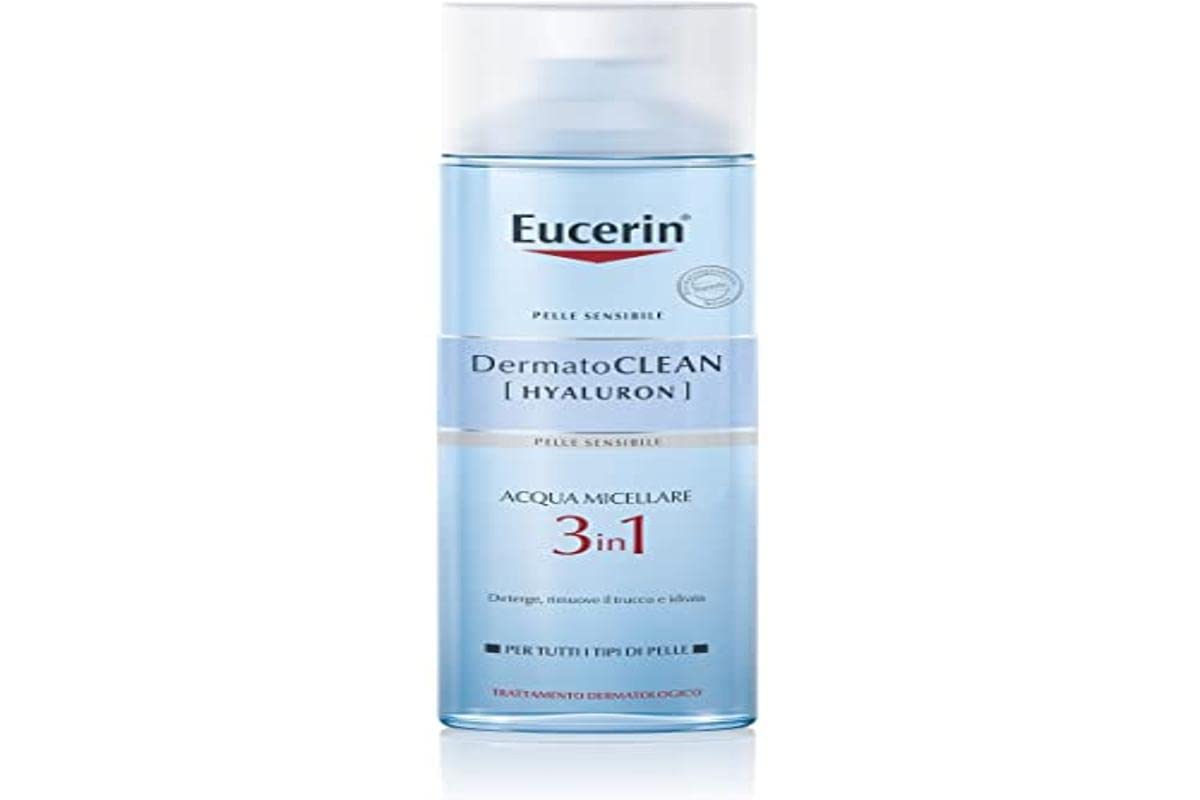 Eucerin DermatoCLEAN Hyaluronic Acqua Micellare 3 in 1 200 ml, colour ‎no added