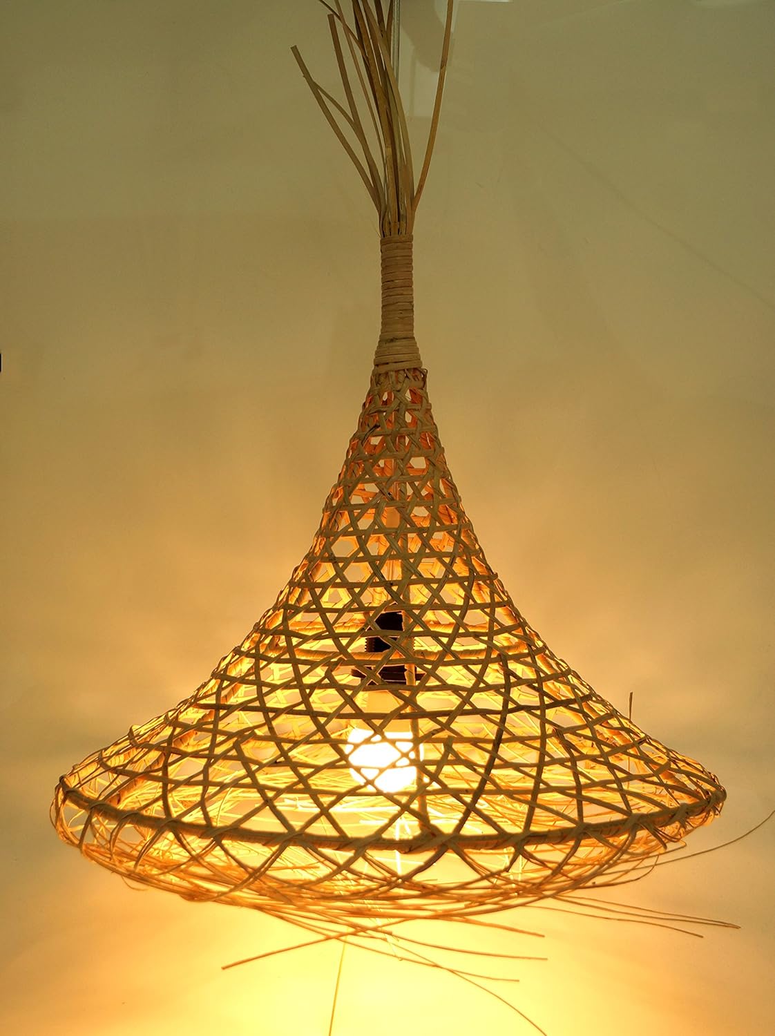 Guru-Shop Design Ceiling Lamp / Ceiling Lamp, Handmade In Bali From Coarse 