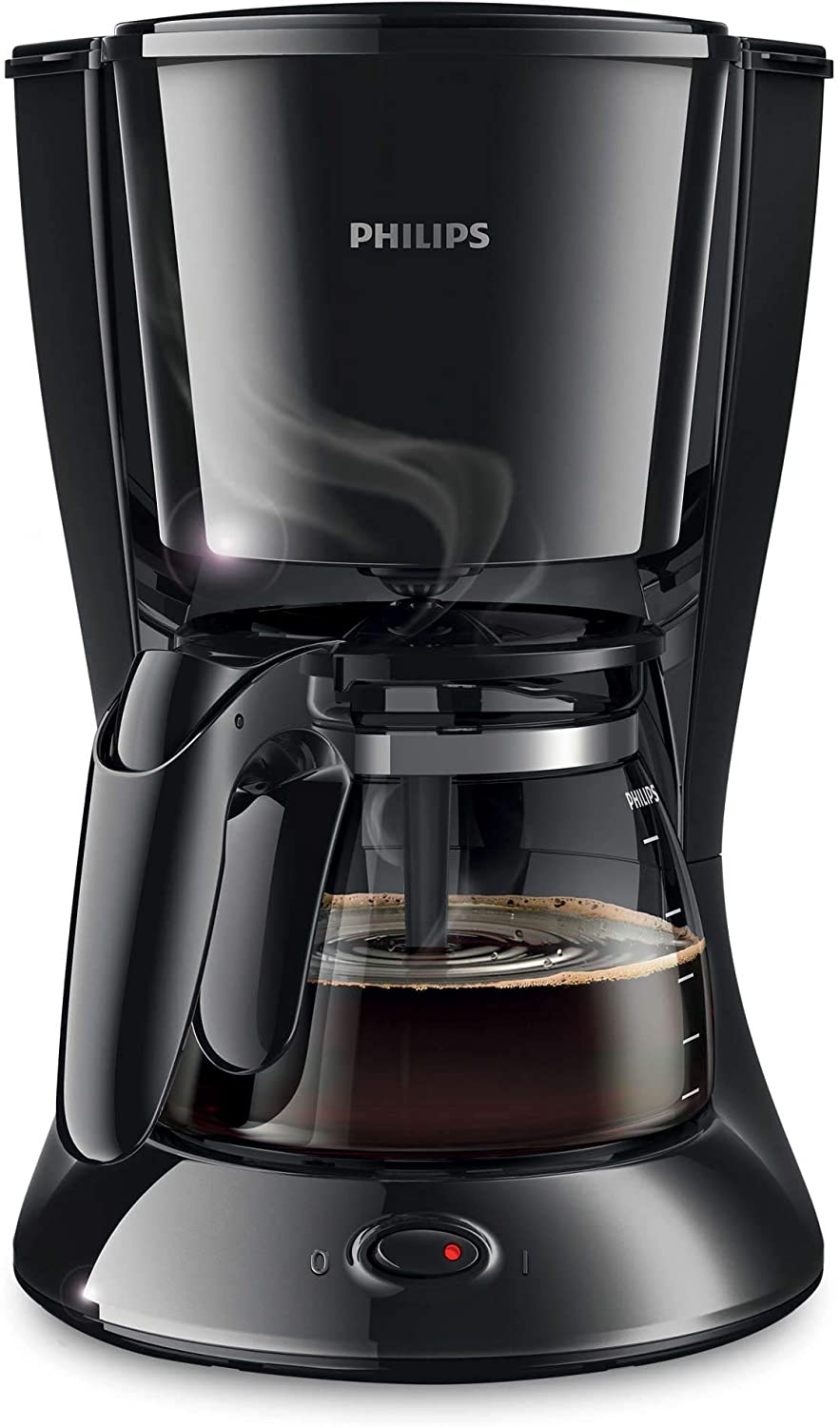 Philips HD7461 - coffee makers (freestanding, Ground coffee, Semi-auto, Coffee, Black, Plastic)